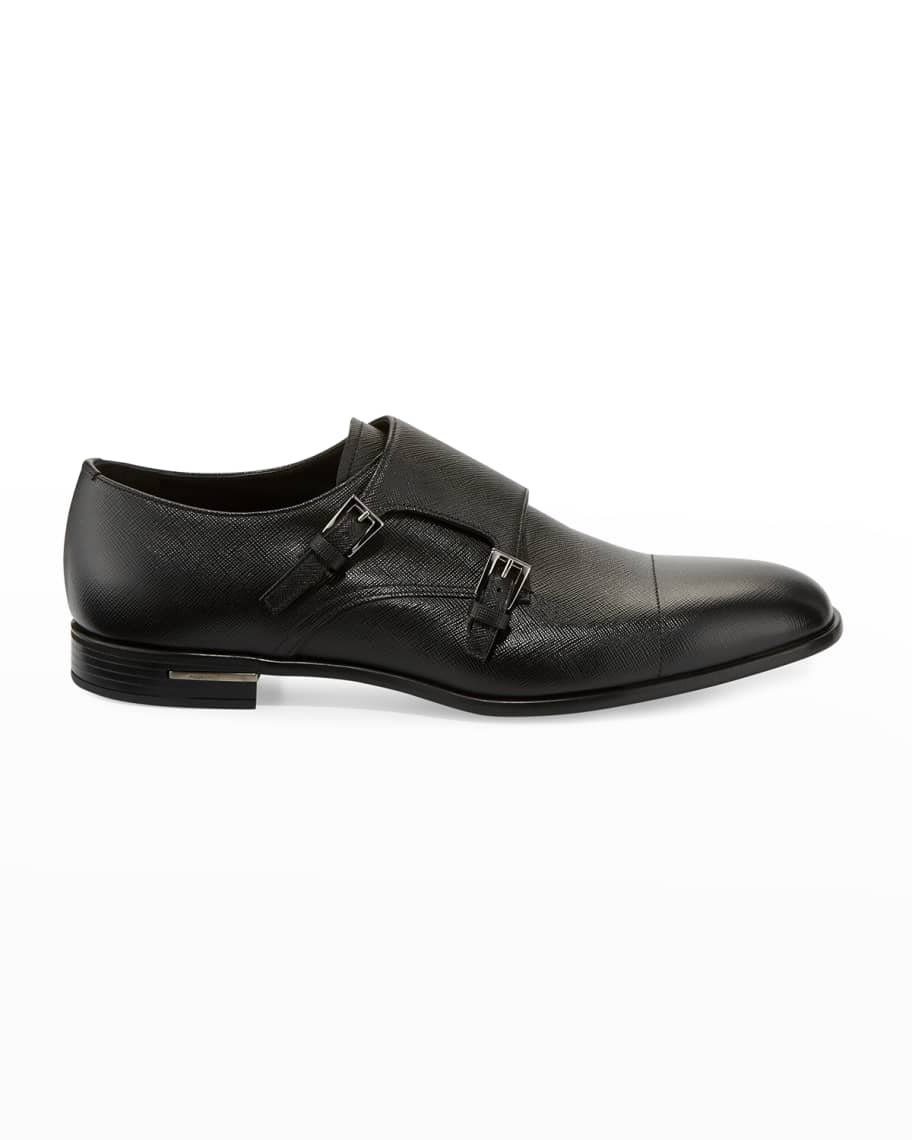 Prada monk strap shoes discount
