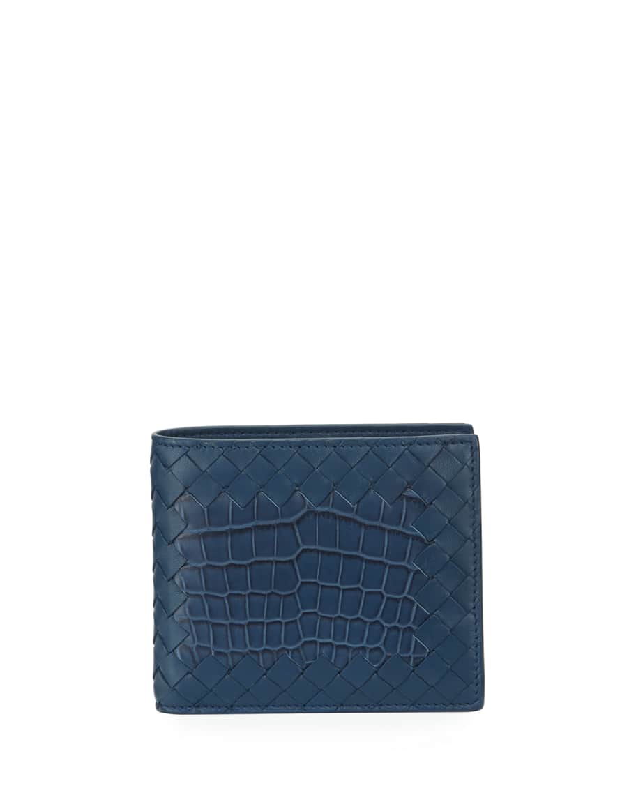 Bottega store crocodile wallet