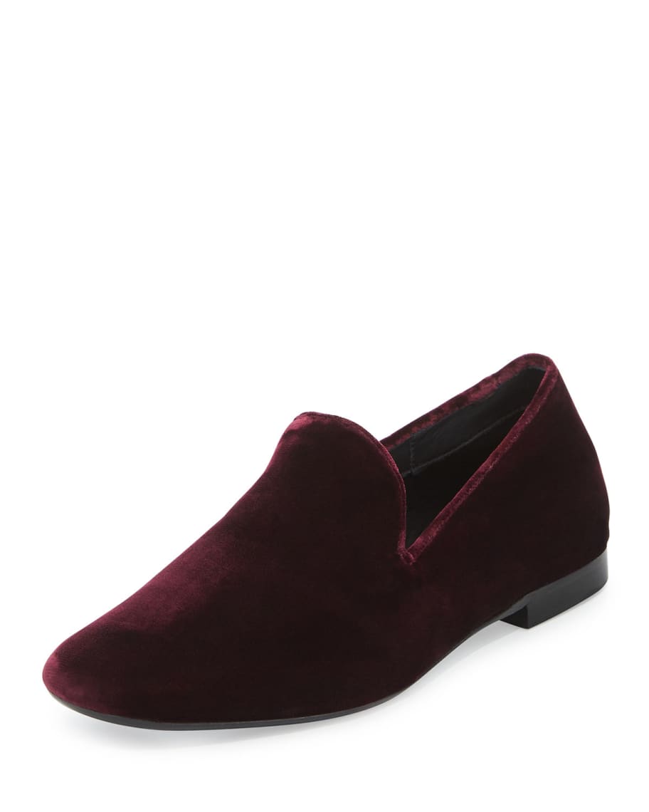 Vince velvet loafers top