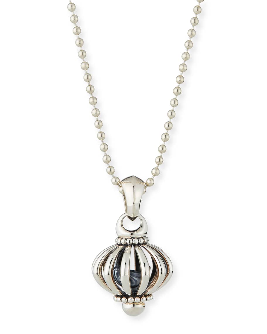 Birdcage store pendant necklace
