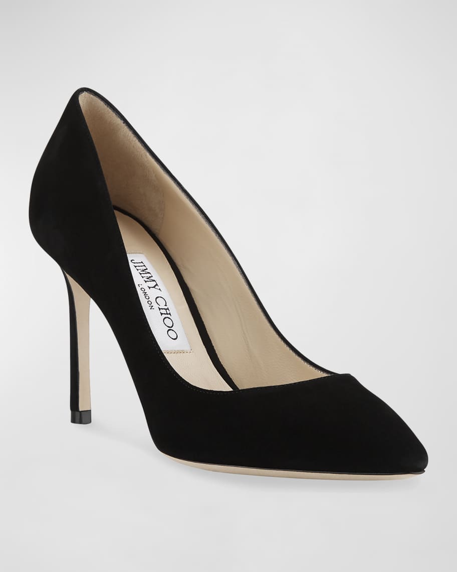 Jimmy Choo Romy Suede 85mm Pump Neiman Marcus