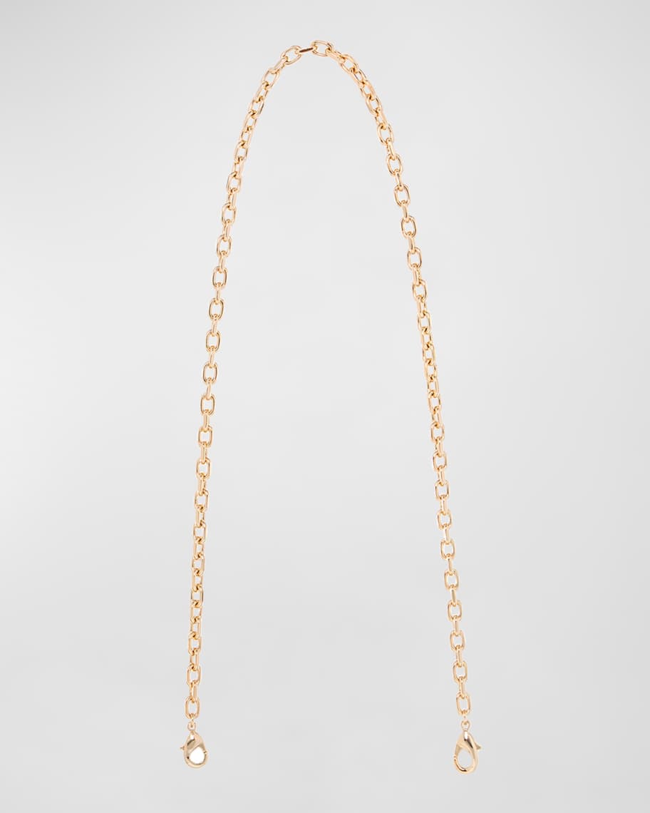 Brass Elbow Chain Shoulder Strap