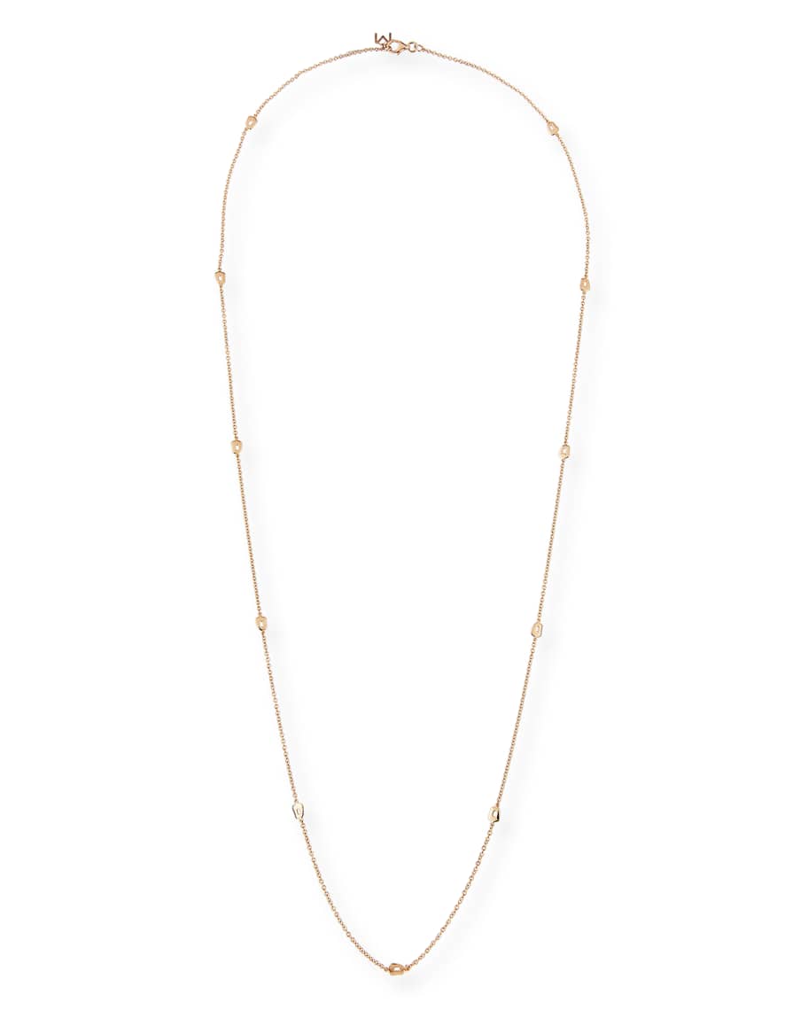 Mattioli Puzzle Station Necklace in 18K Rose Gold, 33