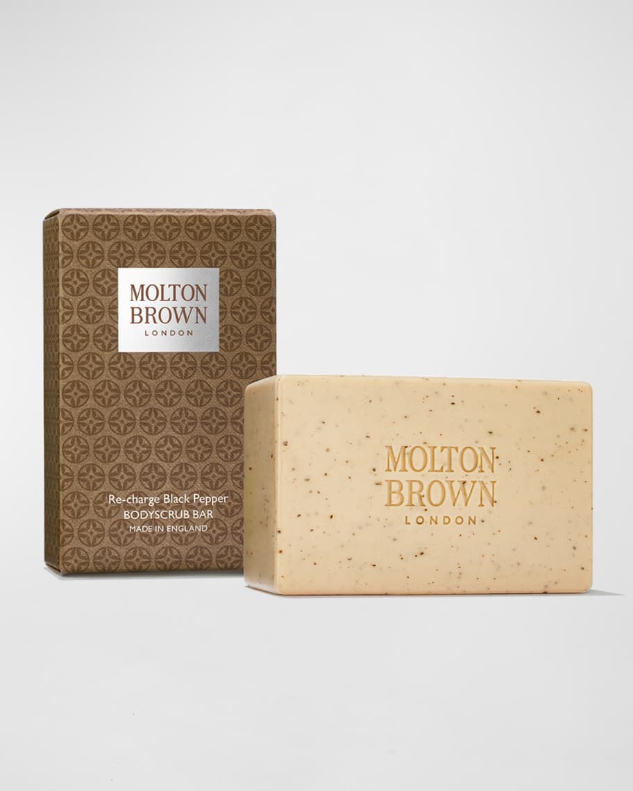 Molton Brown 8.8 oz. Recharge Black Pepper Body Scrub Bar Neiman Marcus