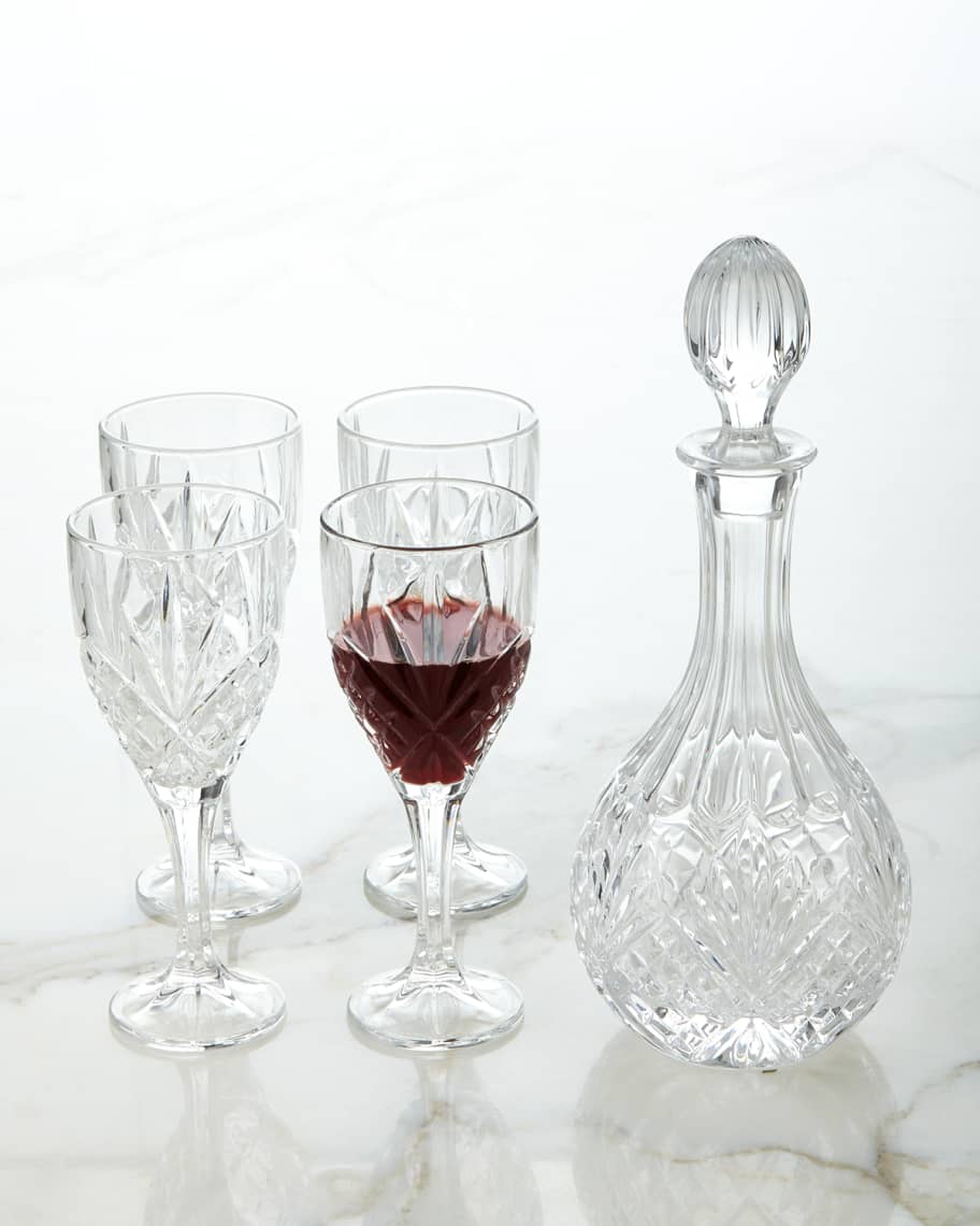 Godinger 5Piece Dublin Wine Set Neiman Marcus