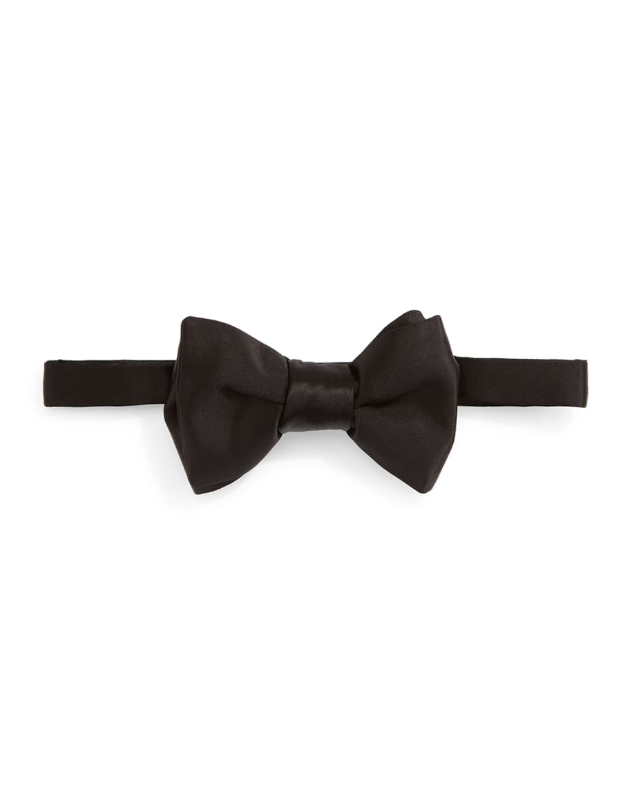 TOM FORD Solid Satin Bow Tie | Neiman Marcus