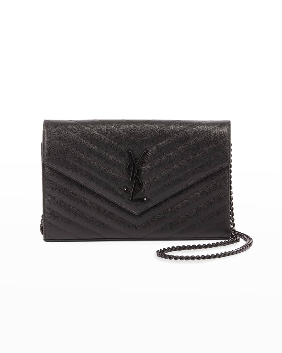 Monogram ysl small matelasse envelope chain wallet clearance