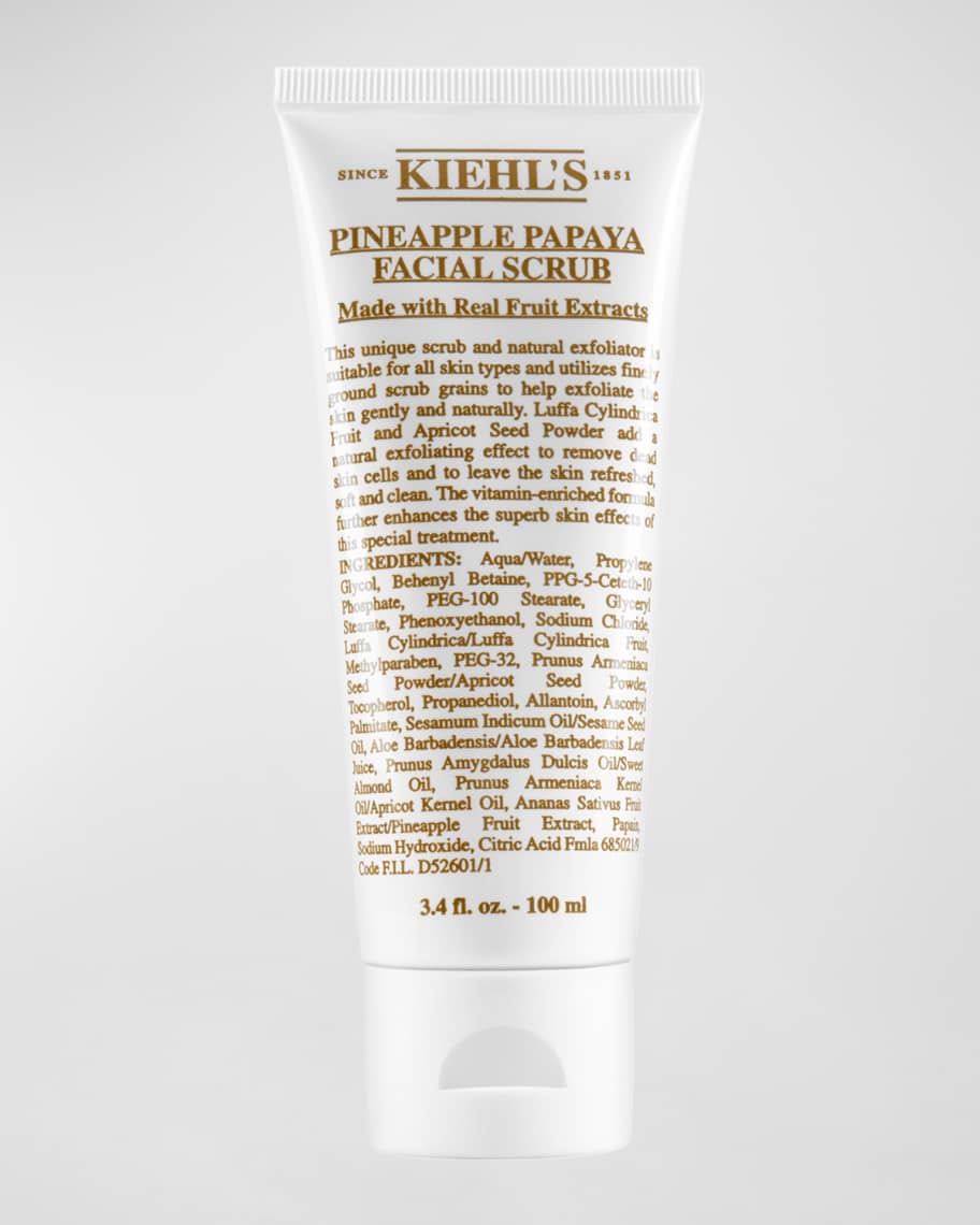 Kiehls Since 1851 3.4 oz. Pineapple Papaya Facial Scrub | Neiman Marcus Kiehls Since 1851 3.4 oz. Pineapple Papaya Facial Scrub