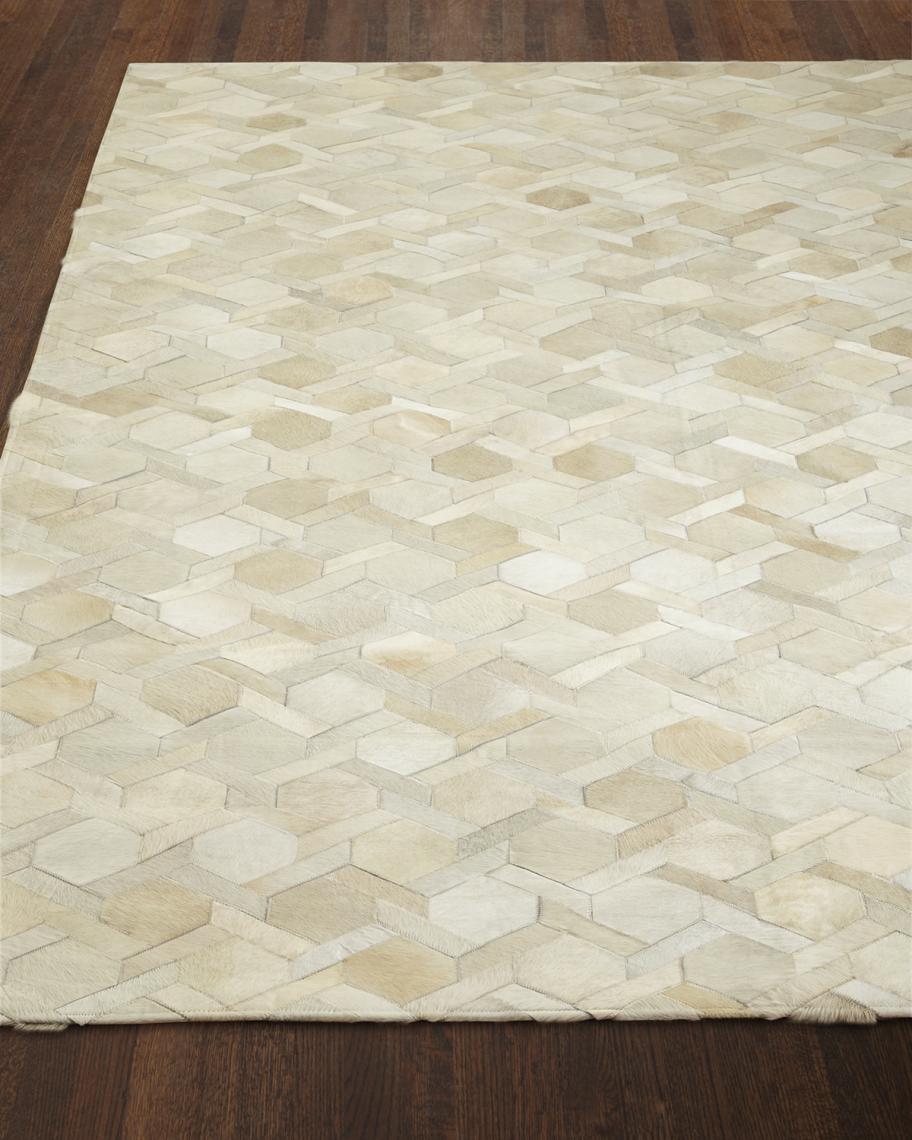 Exquisite Rugs Tiana Hairhide Rug, 5' x 8' | Neiman Marcus