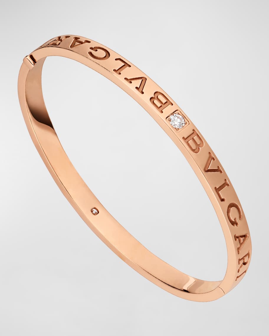 Rose gold BVLGARI BVLGARI Bracelet Pink with 0.53 ct Diamonds