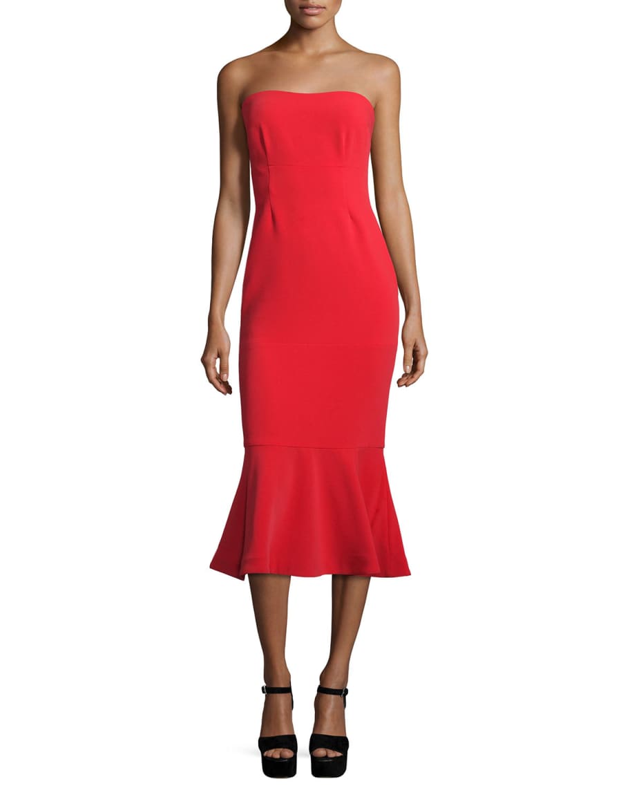 Cinq à sept luna strapless dress hot sale