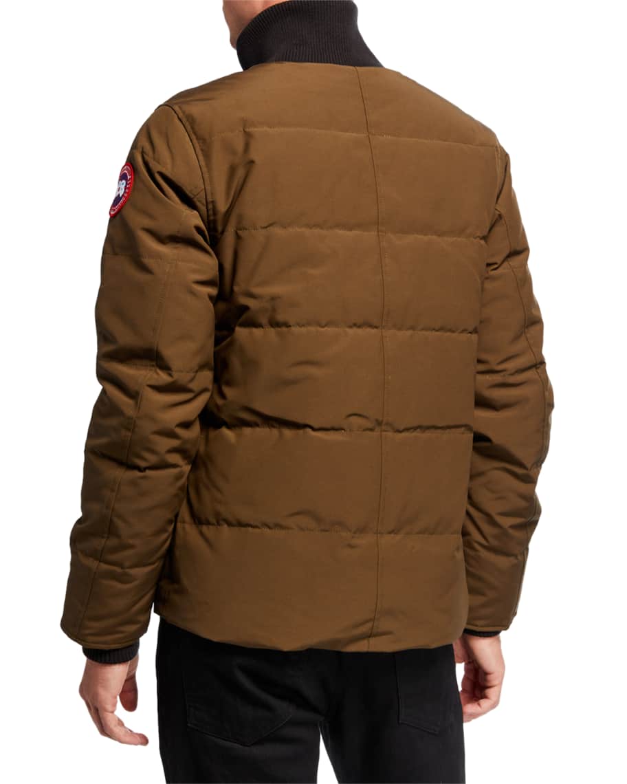 black canada goose puffer jacket