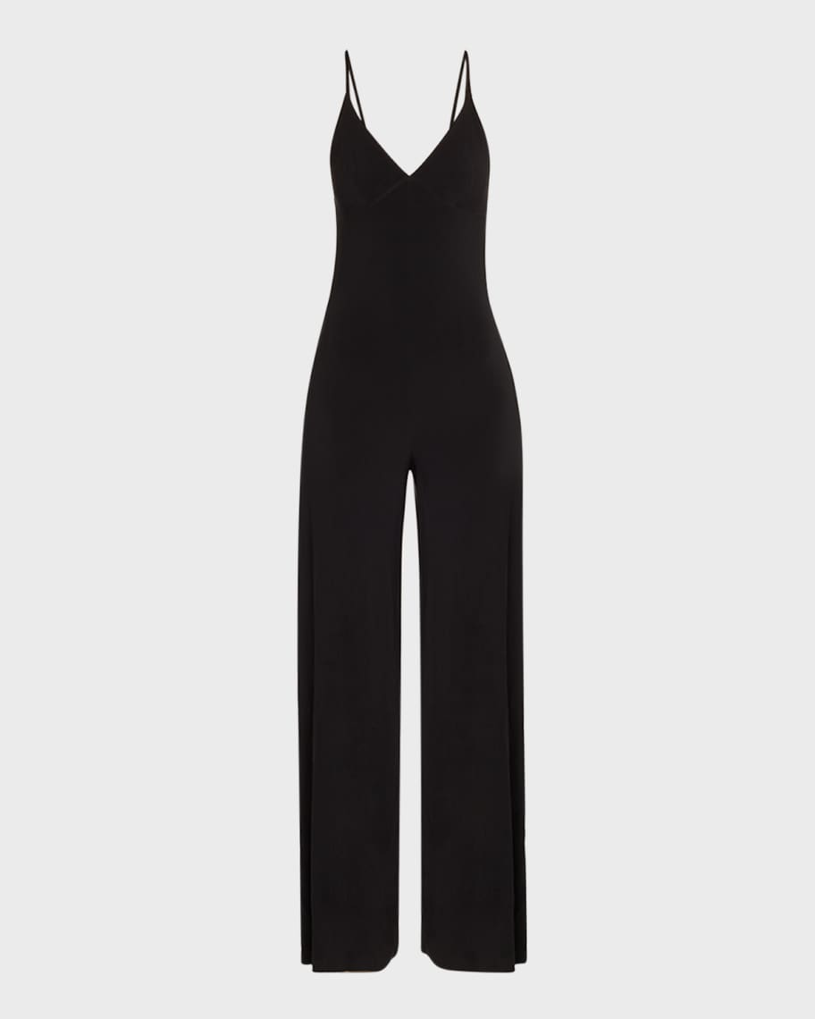 Neiman marcus black jumpsuit online