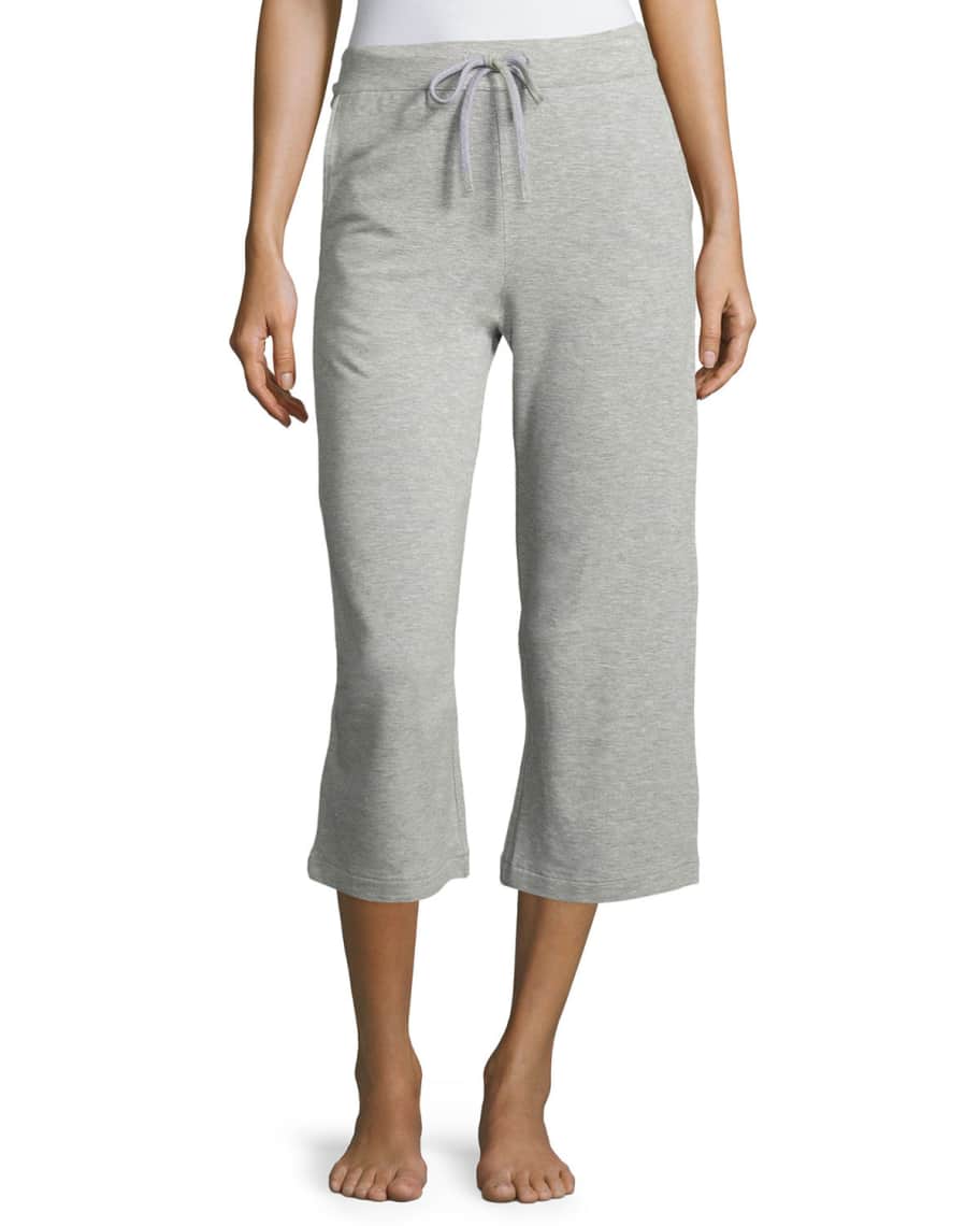Majestic Paris for Neiman Marcus French Terry Cropped Lounge Pants ...