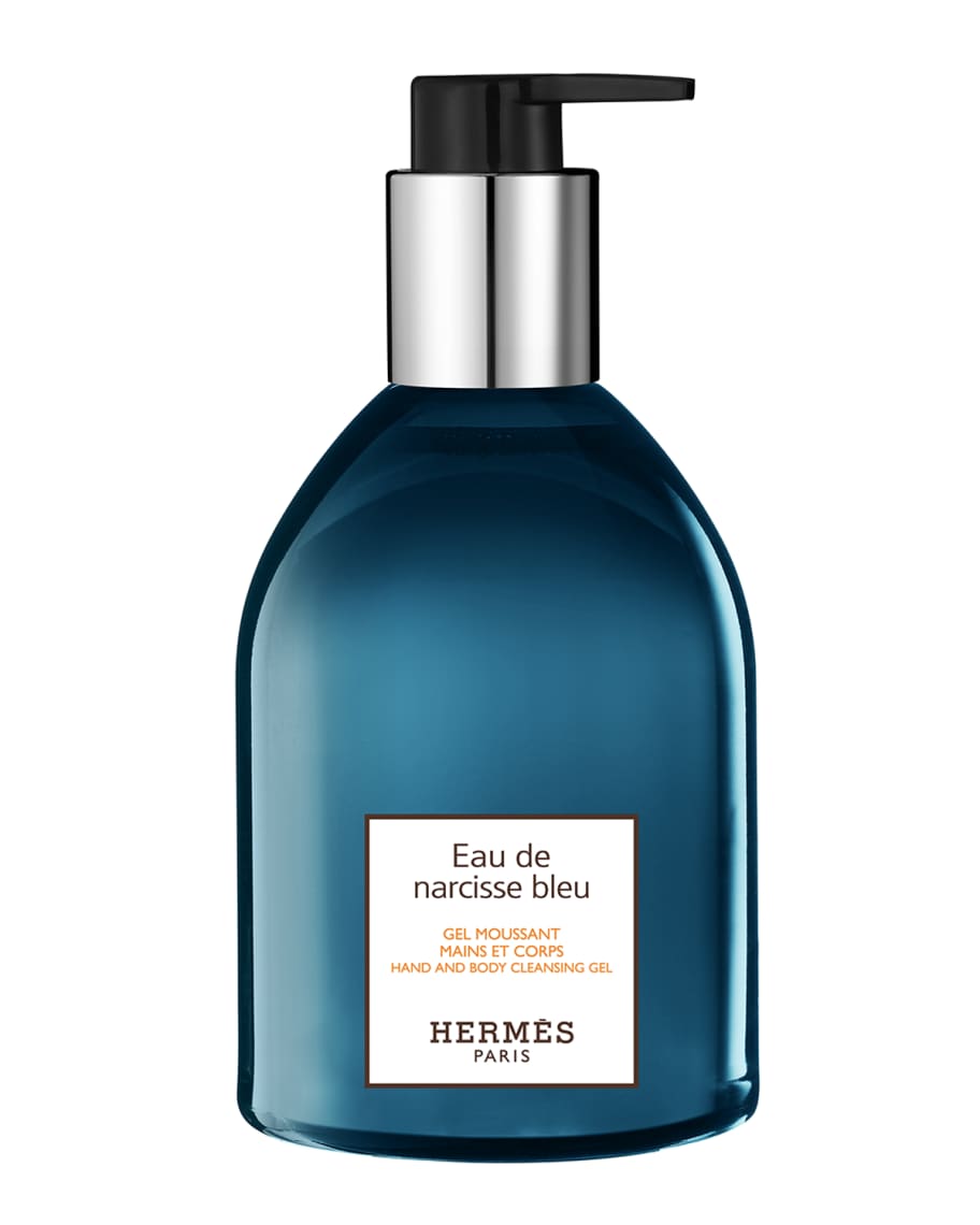 Hermès Eau de narcisse bleu Hand and Body Cleansing Gel, 10 oz.