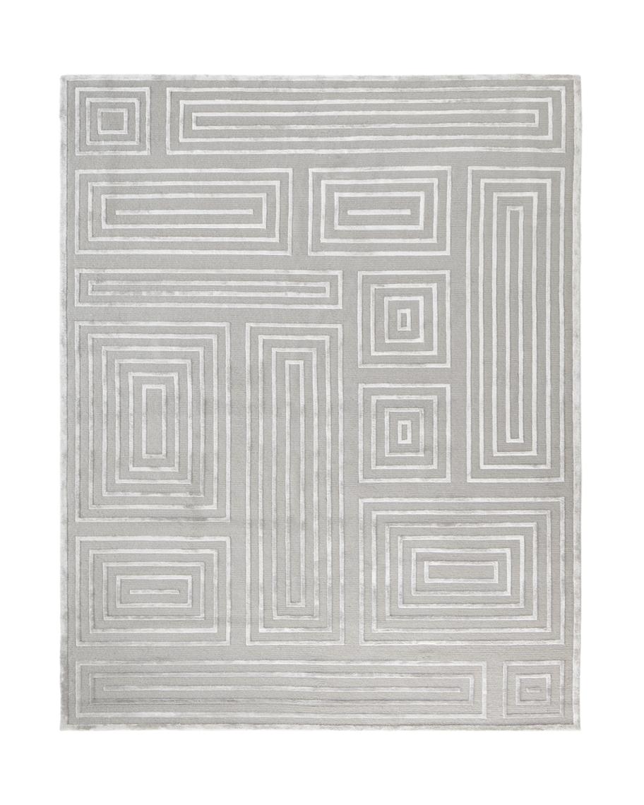 Exquisite Rugs Spiral Quads Rug, 9' x 12' | Neiman Marcus
