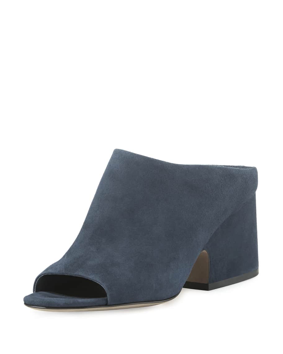 Vince petra suede mule new arrivals