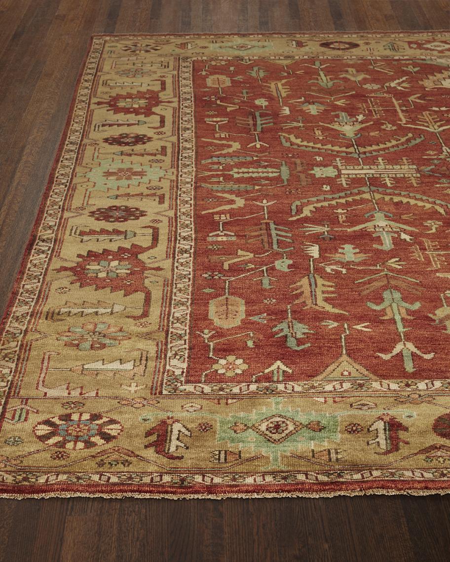 Exquisite Rugs Kareena Serapi Rug, 9' x 12' | Neiman Marcus