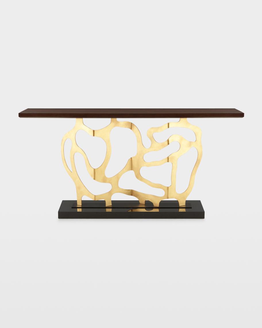 Ambella Bellwood Sculpted Console | Neiman Marcus