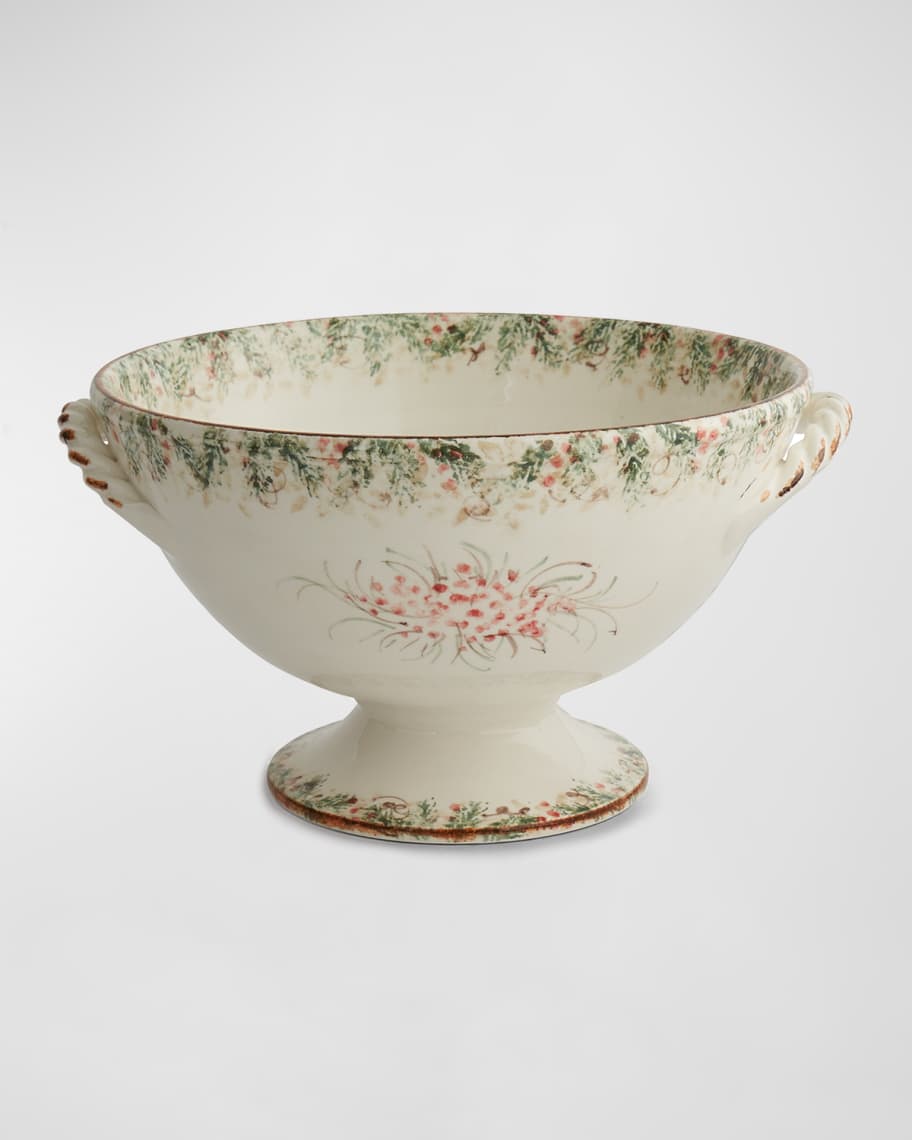 Natale Footed Bowl with Handles