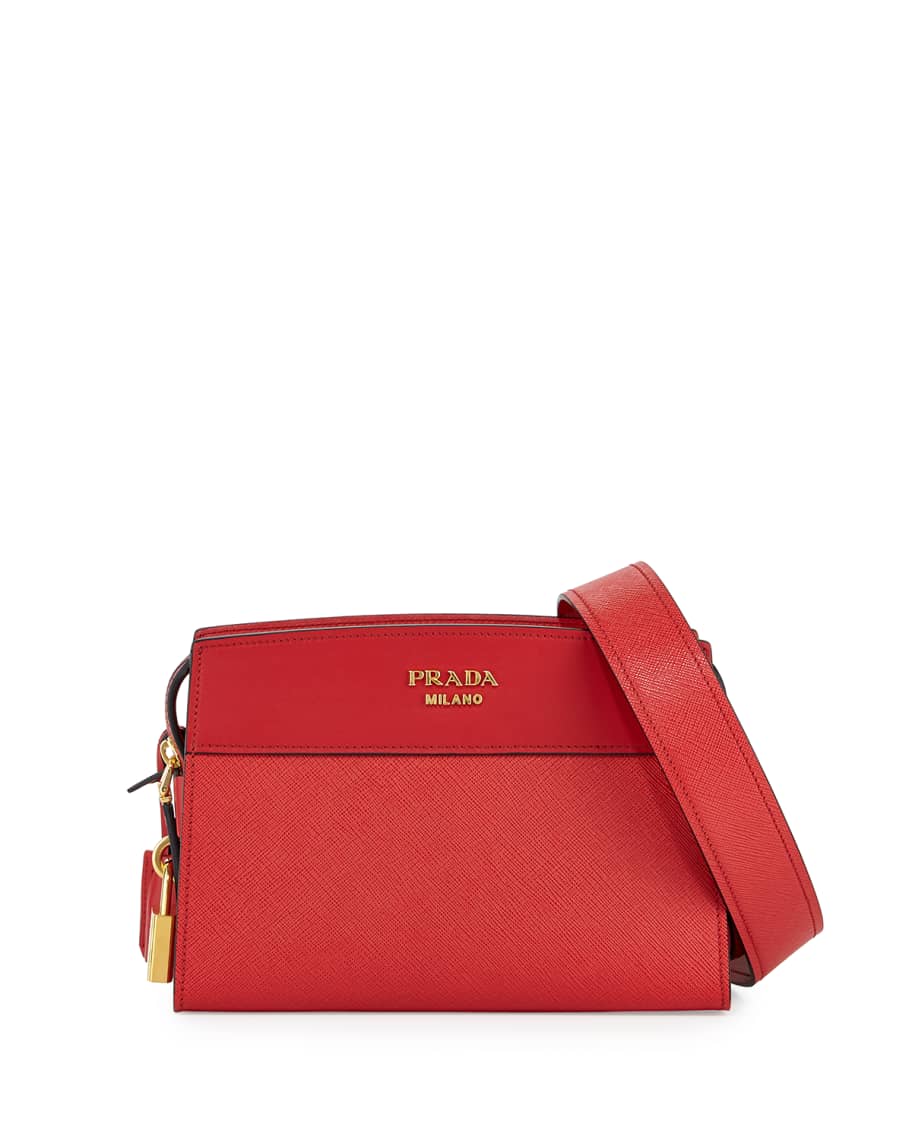 Prada Esplanade Saffiano Crossbody Bag