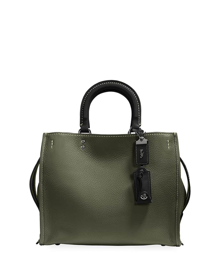 Coach 1941 Rogue Small Leather Tote Bag | Neiman Marcus