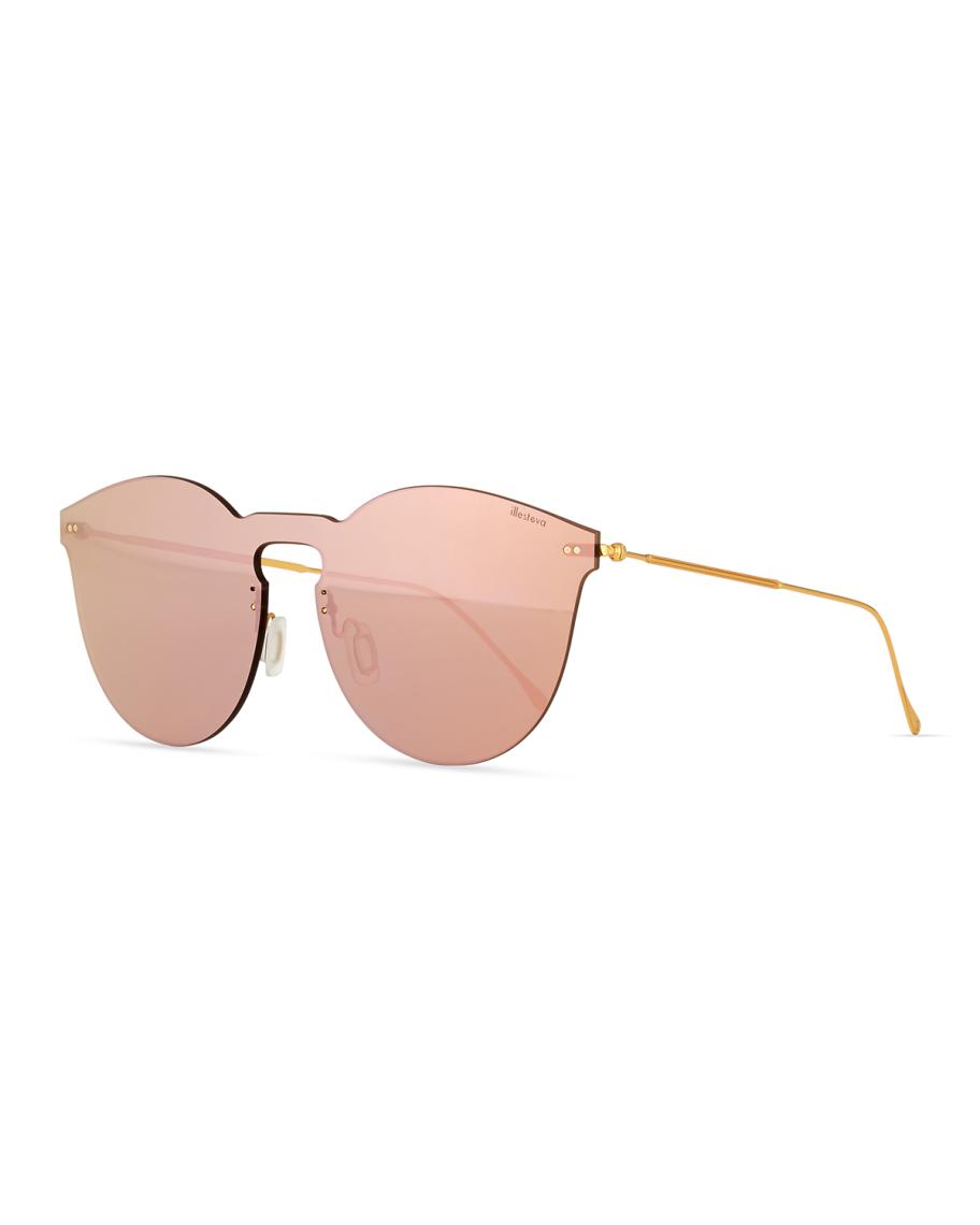 Illesteva Leonard II Mask Sunglasses | Neiman Marcus display picture 1