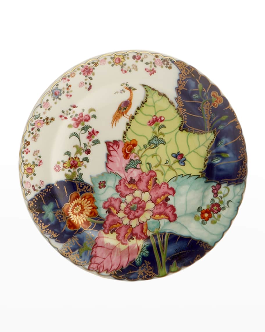 Mottahedeh Tobacco Leaf Bread & Butter Plate