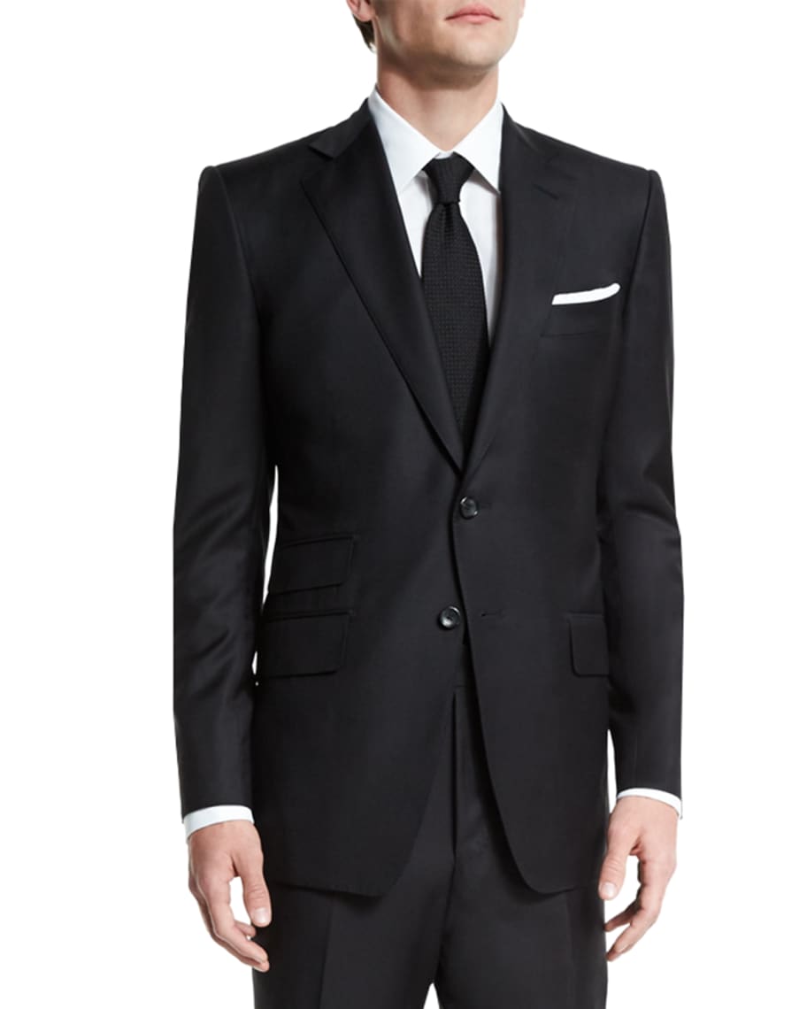 TOM FORD Men's O'Connor Base Trim Two-Piece 130s Wool Master Twill Suit |  Neiman Marcus