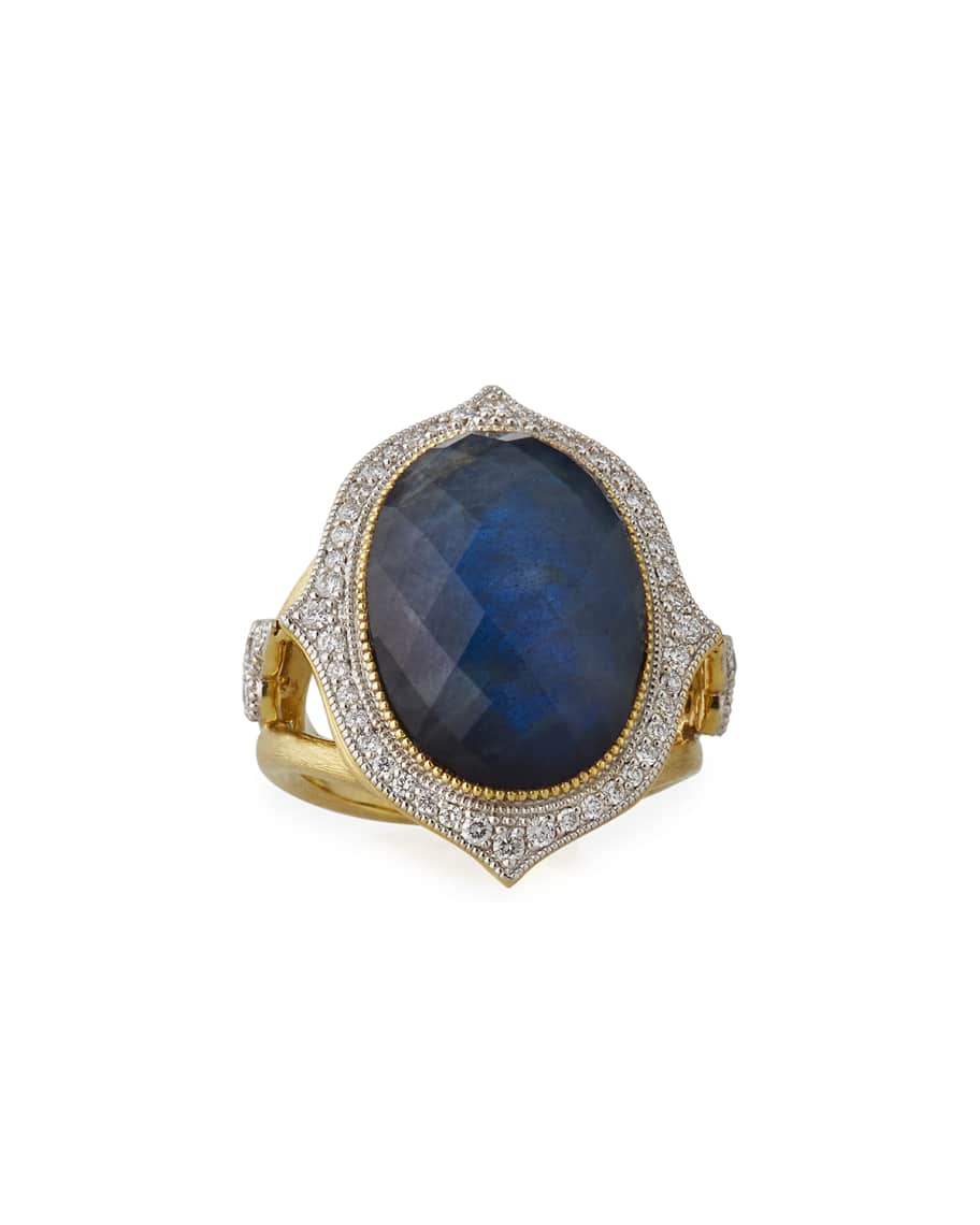 Jude Frances 18k Moroccan Doublet Ring, Size 6.5 | Neiman Marcus