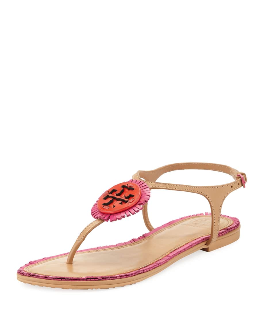 Tory burch fringe miller shop sandals