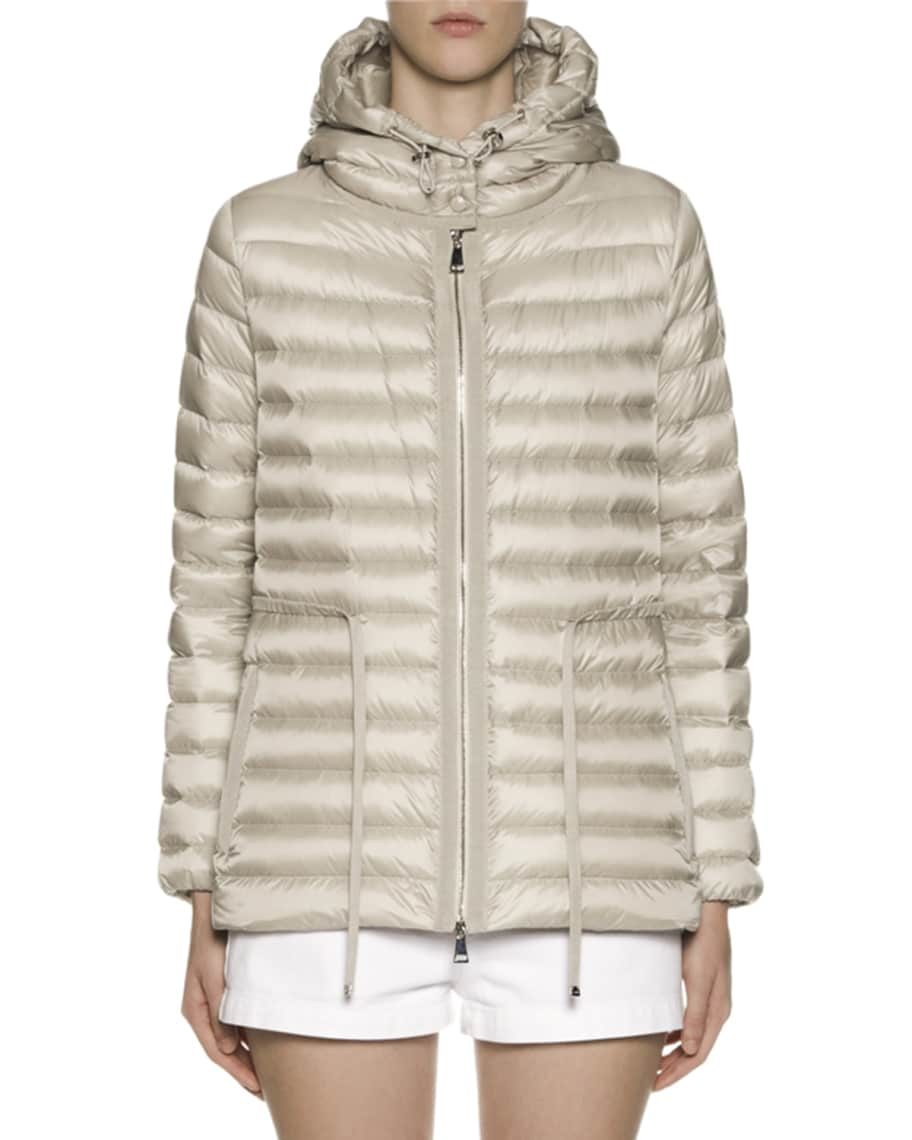 Moncler raie hooded jacket deals