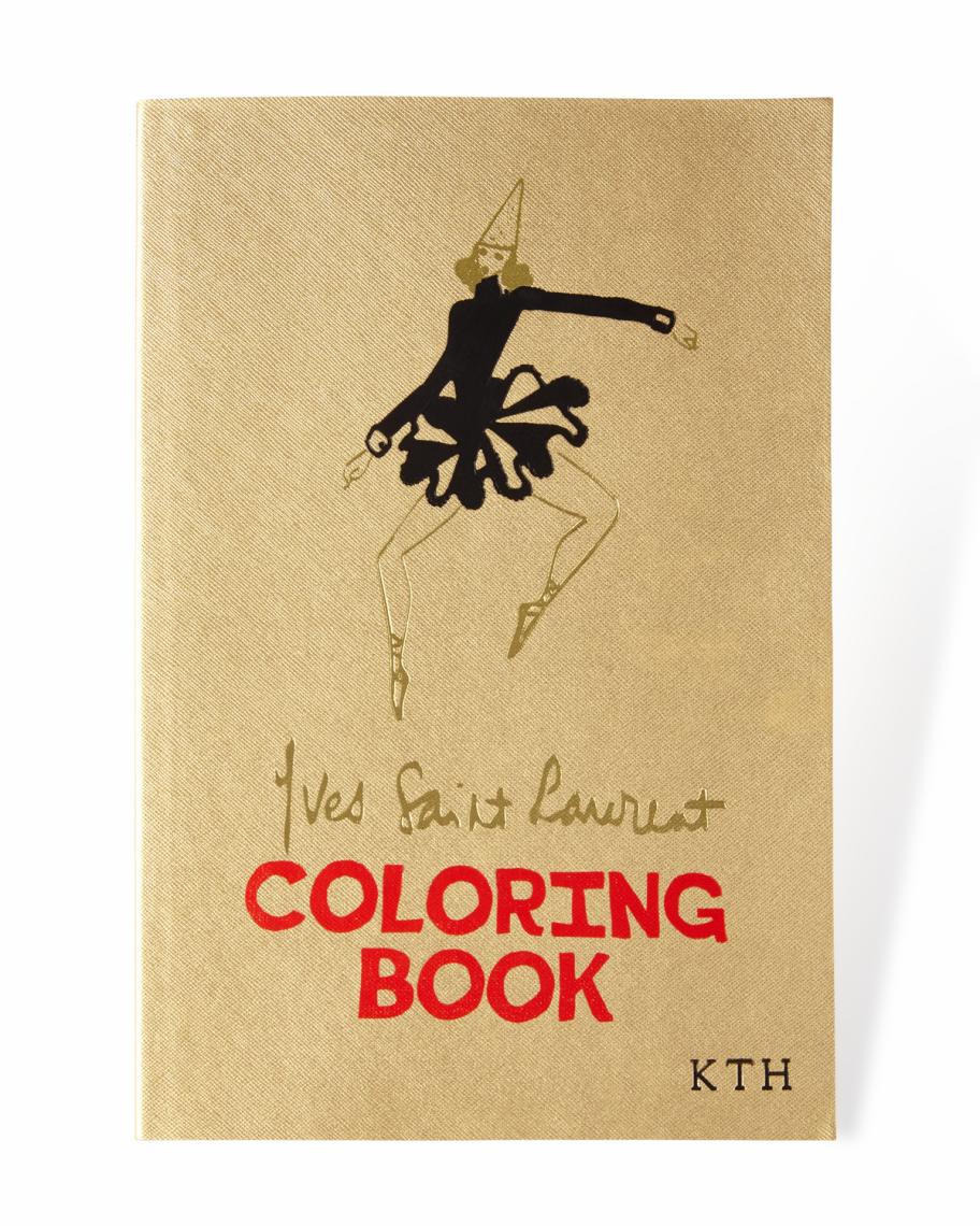 YSL Personalized Coloring Book | Neiman Marcus