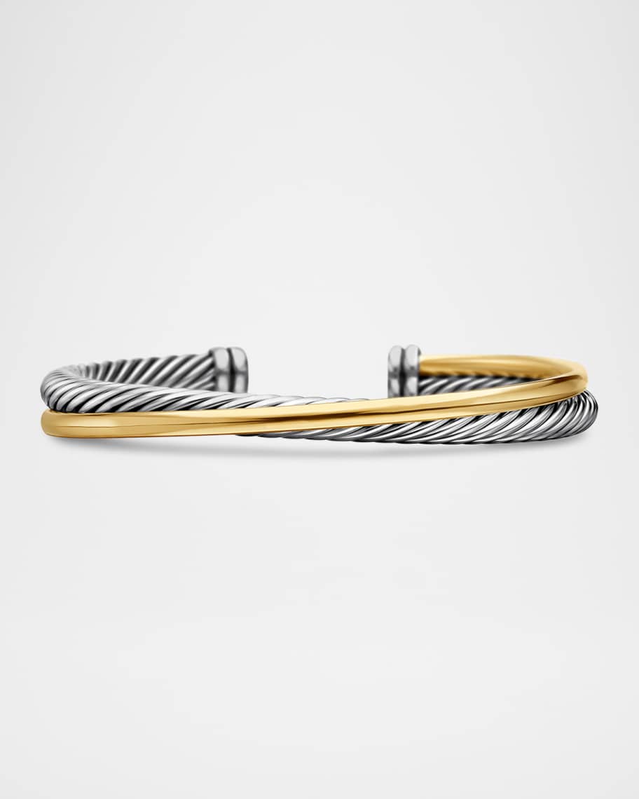 David Yurman Crossover Cuff with Gold