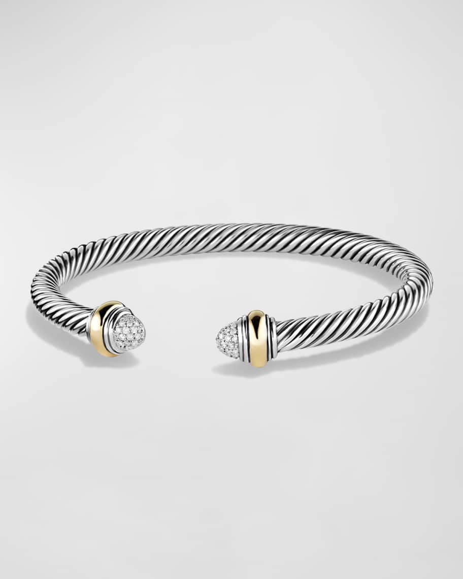 David Yurman Color Classics Bracelet with Diamonds and Gold | Neiman Marcus
