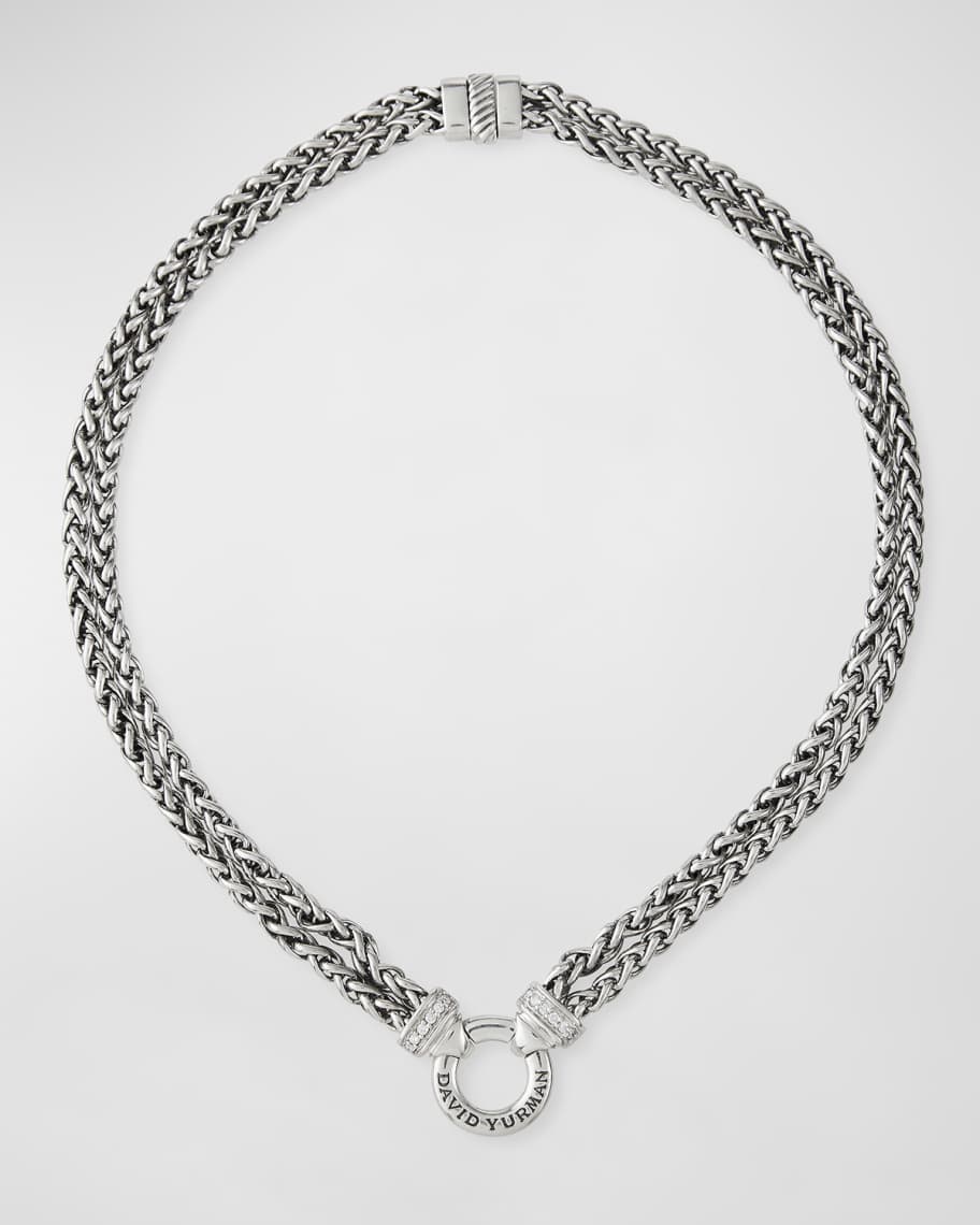 Double wheat new arrivals chain necklace
