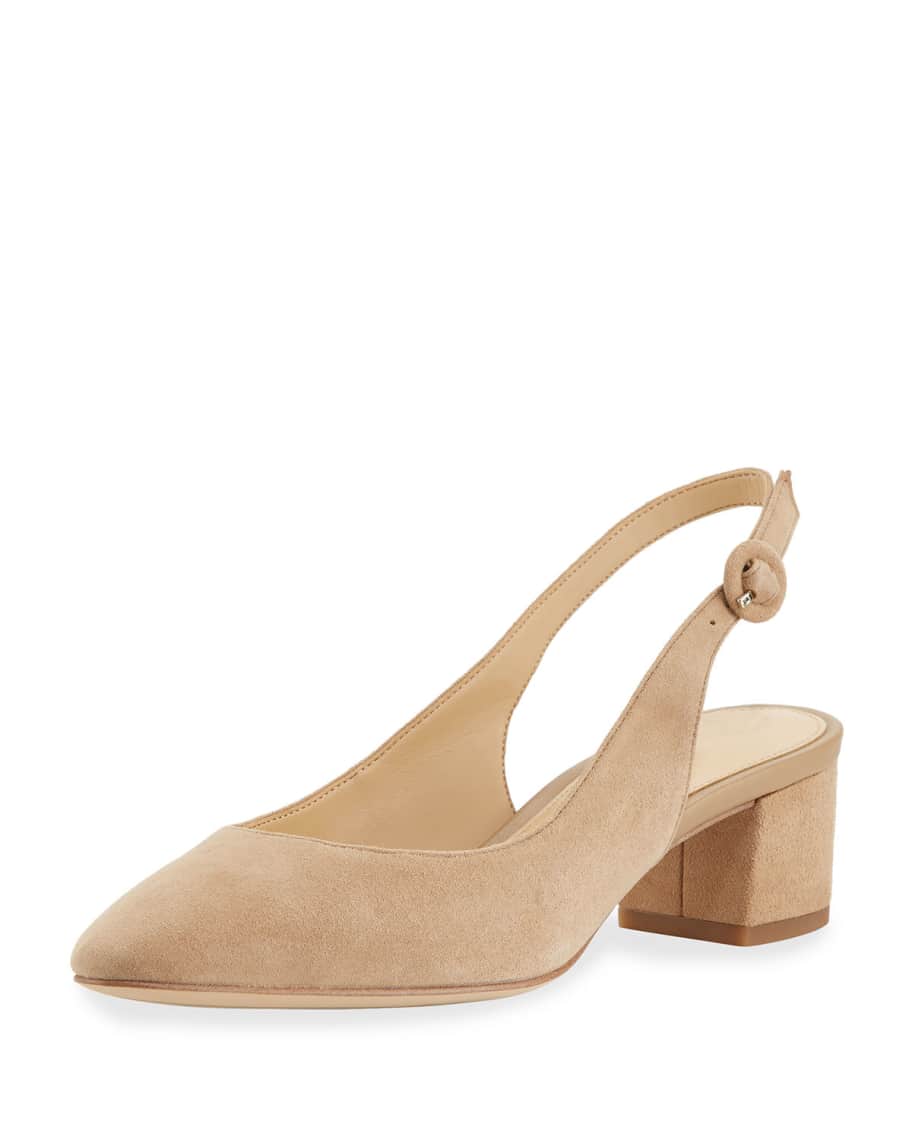 Sam edelman lorene suede slingback pump new arrivals