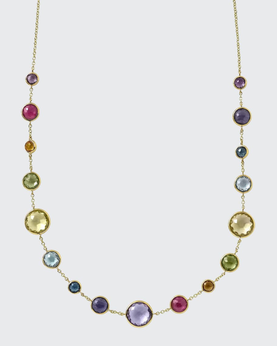 Ippolita Lollitini Short Necklace in 18K Gold | Neiman Marcus
