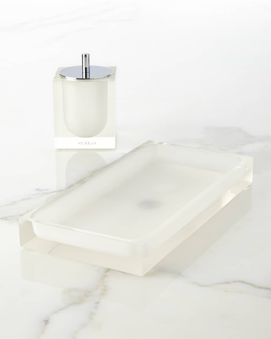 Jonathan Adler White Hollywood Bath Tray