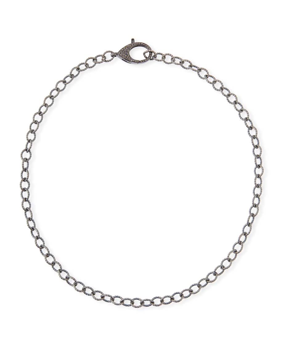 Margo Morrison Diamond Lock Chain Necklace | Neiman Marcus
