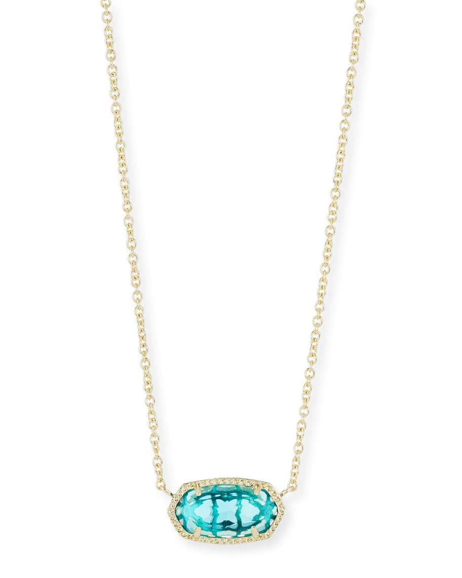 Kendra Scott Elisa Birthstone Crystal Necklace | Neiman Marcus