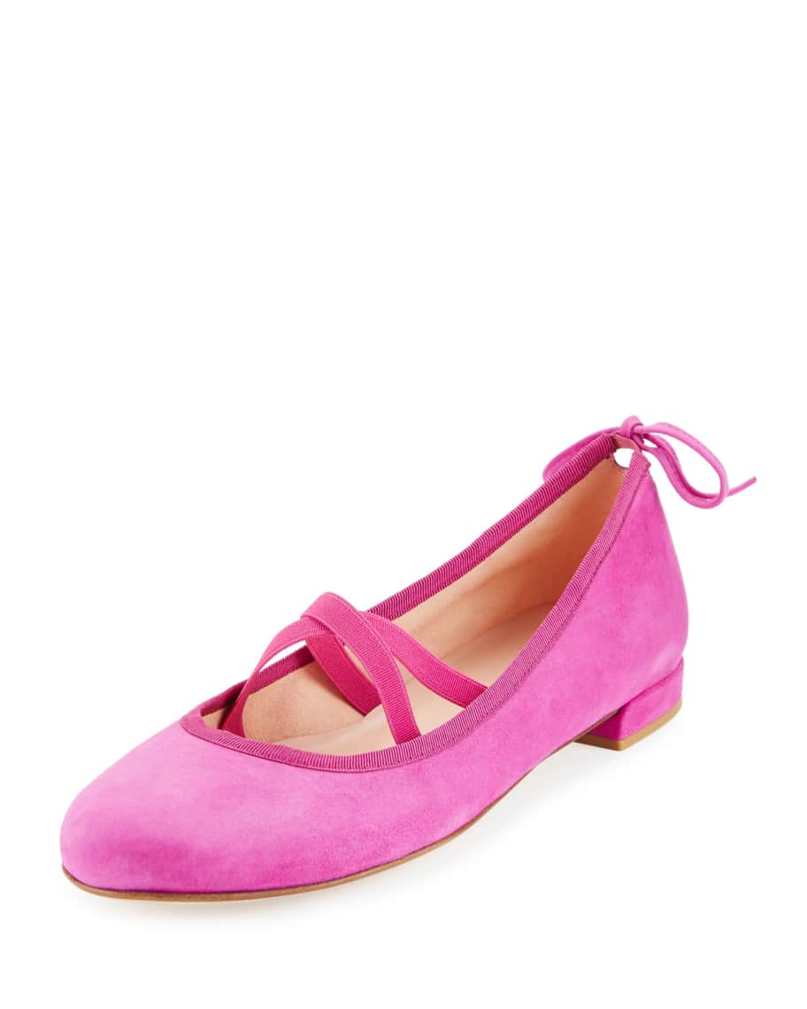 Bolshoi Suede Ballet Flat Neiman Marcus