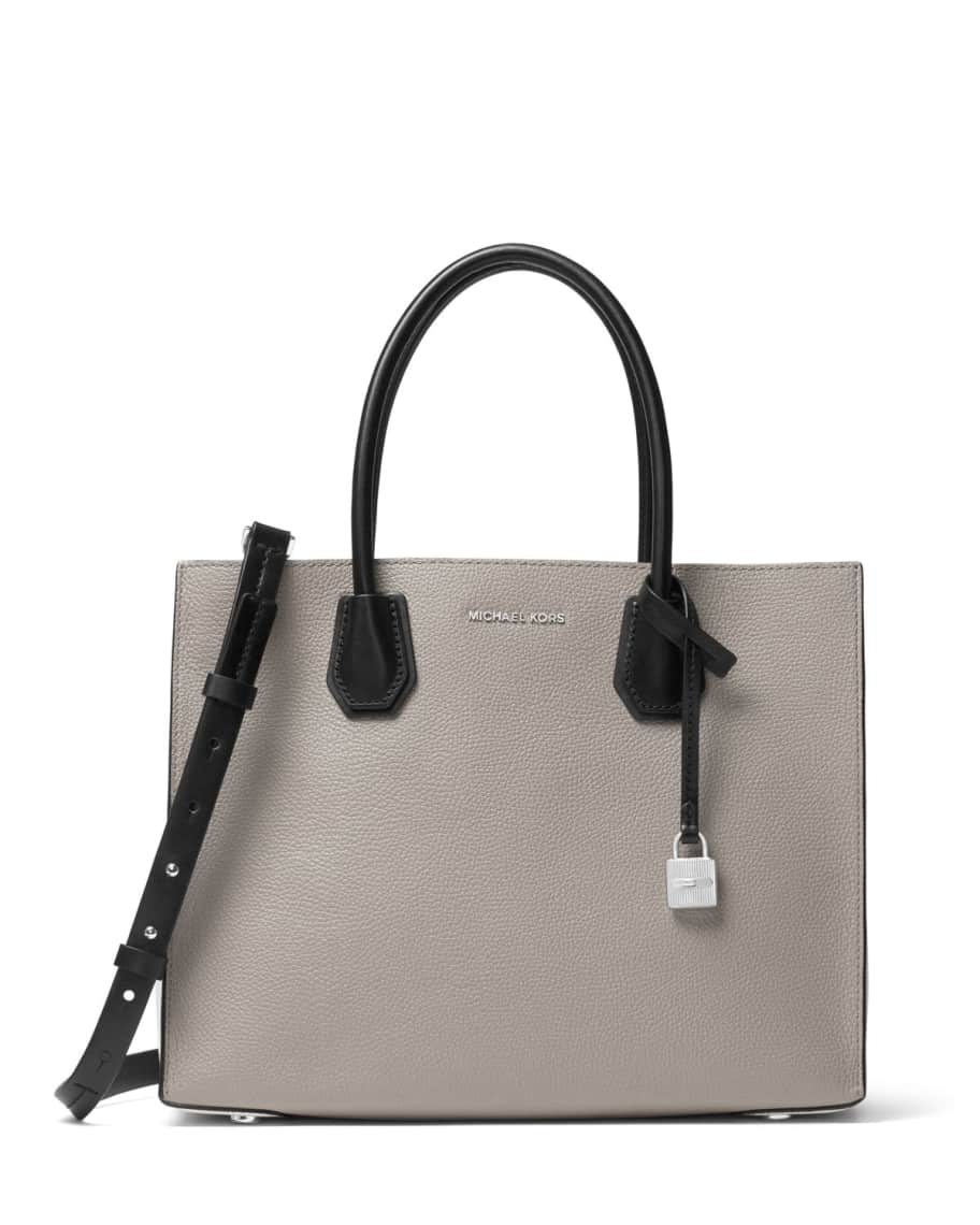 Westley Small Pebbled Leather Chain-link Tote Bag