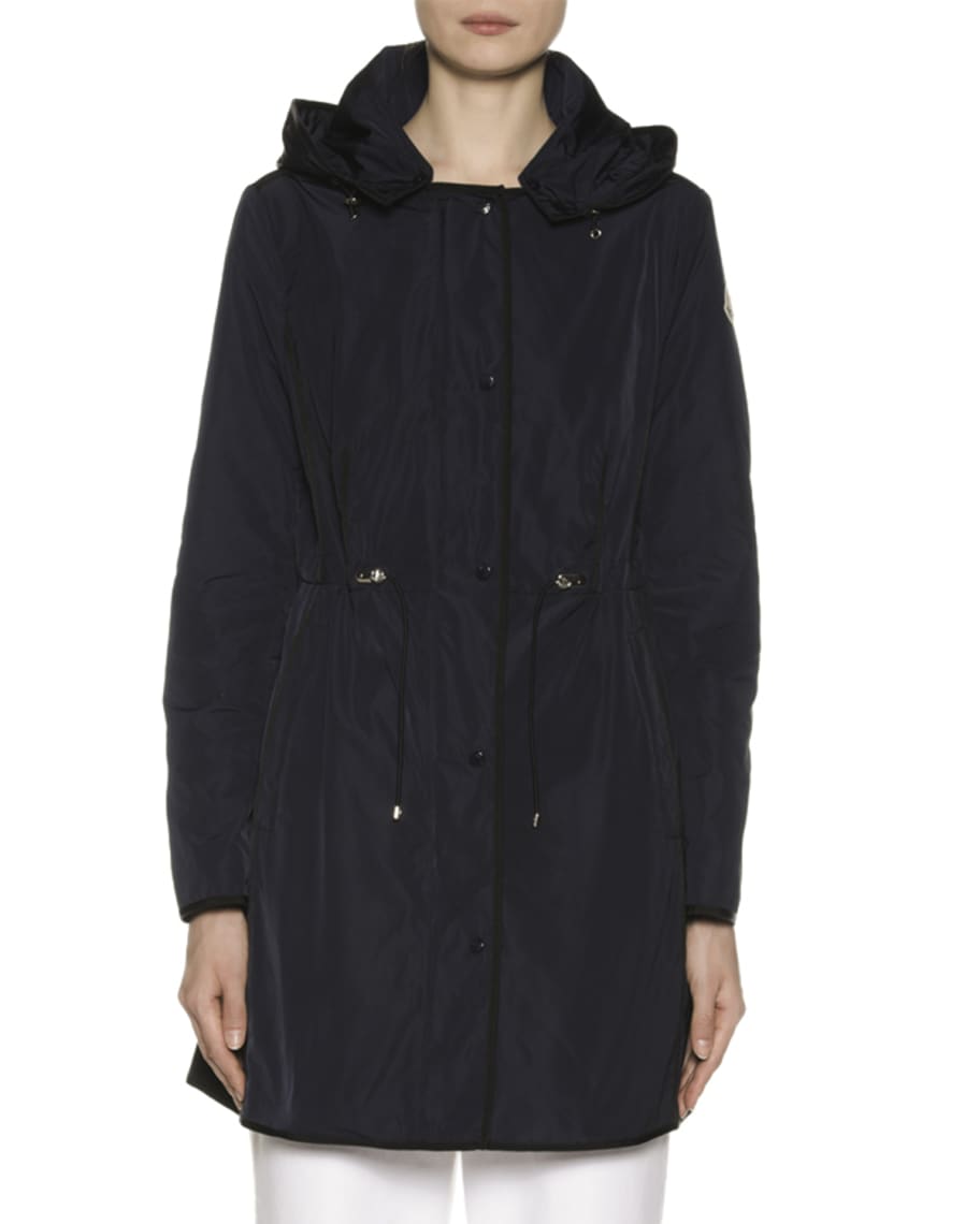 Moncler Anthemis Lightweight Raincoat | Neiman Marcus