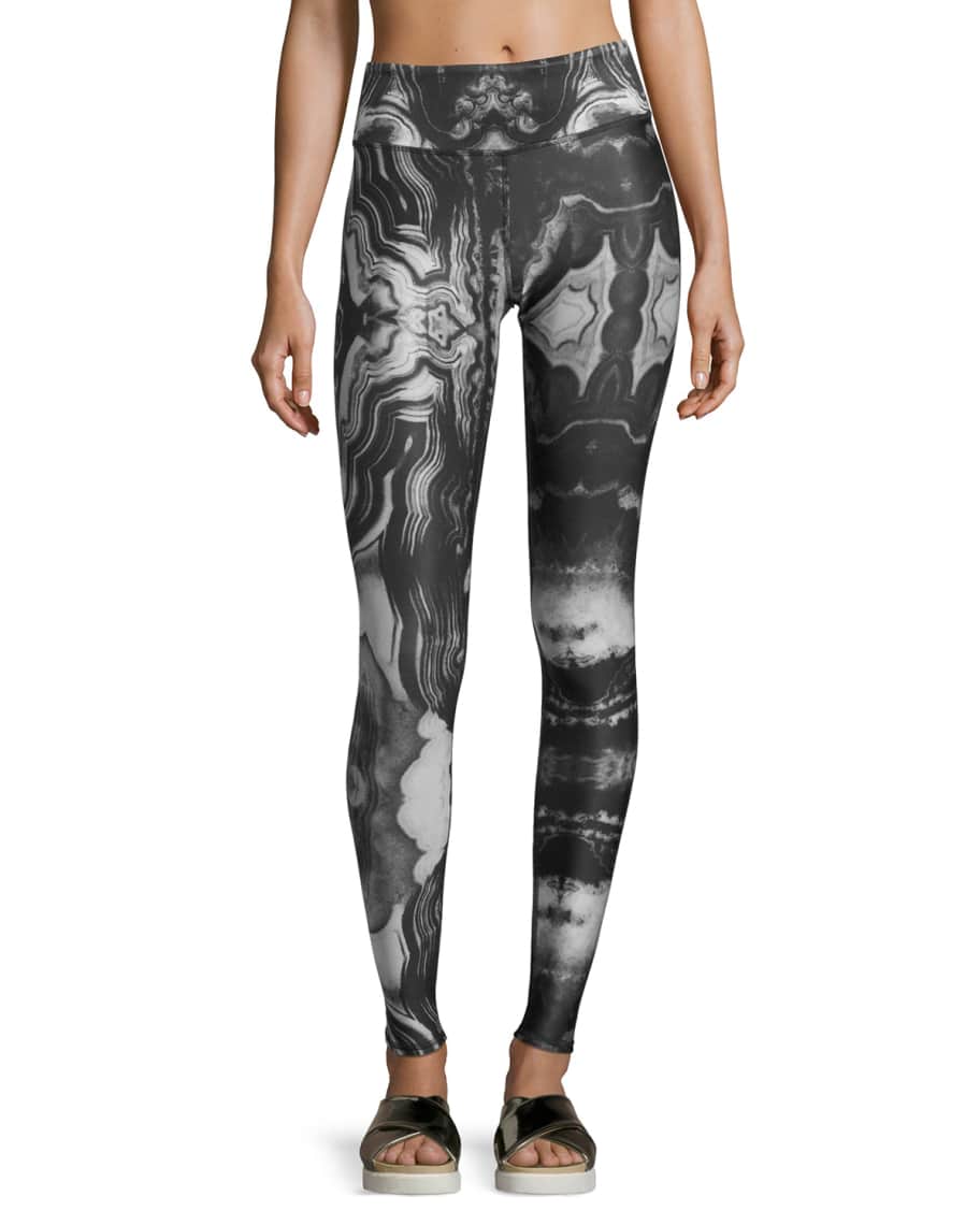 Alo Yoga Tech Lift Airbrush Full Length Performance Leggings Neiman Marcus