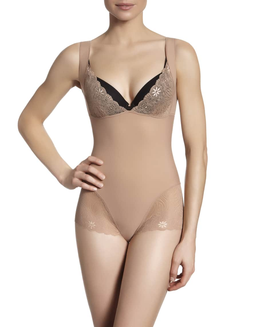 Simone Perele Women's Top Model Body Shaper High Waist Brief, Nude