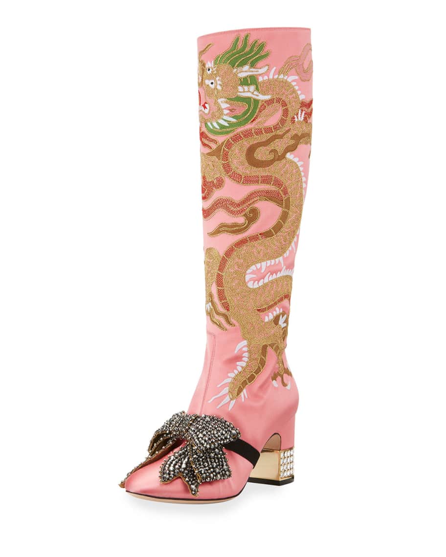 Gucci boots dragon shop
