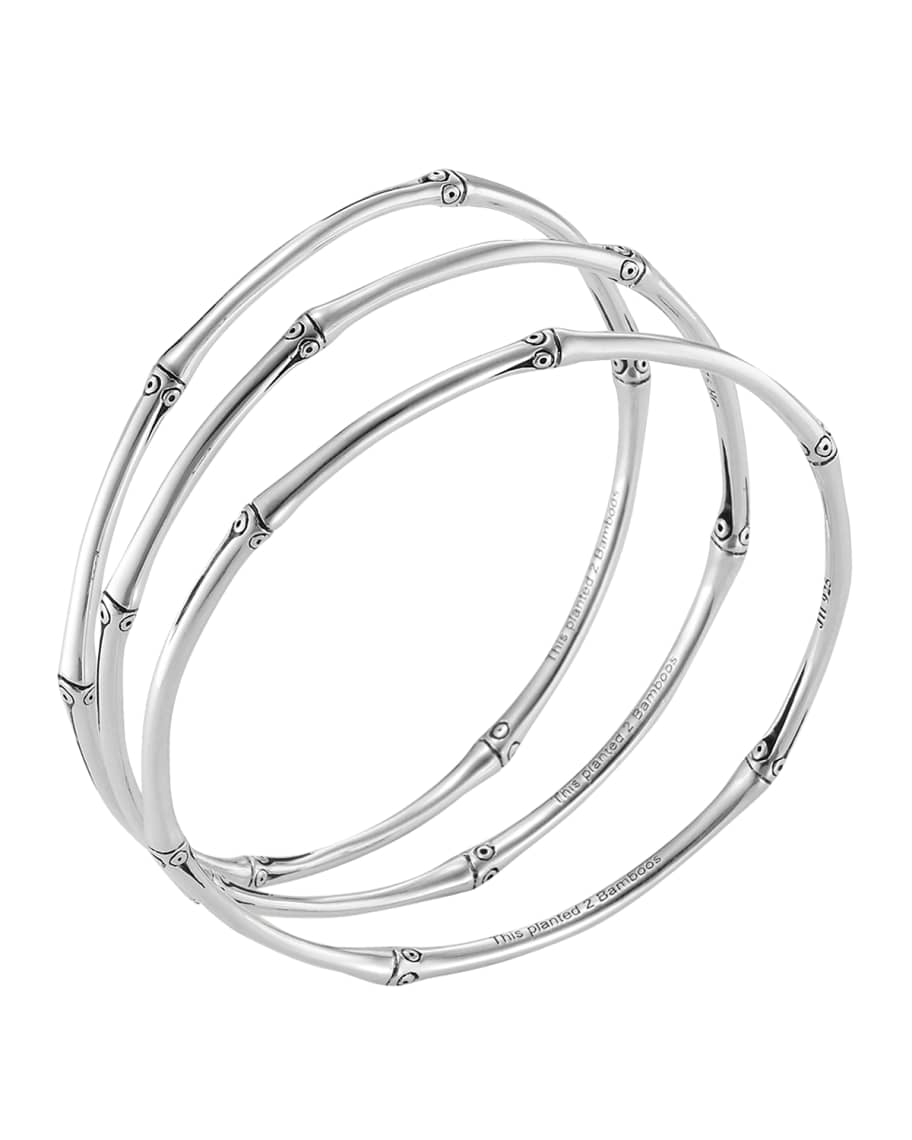 John hardy bamboo 2024 bangles set of 3