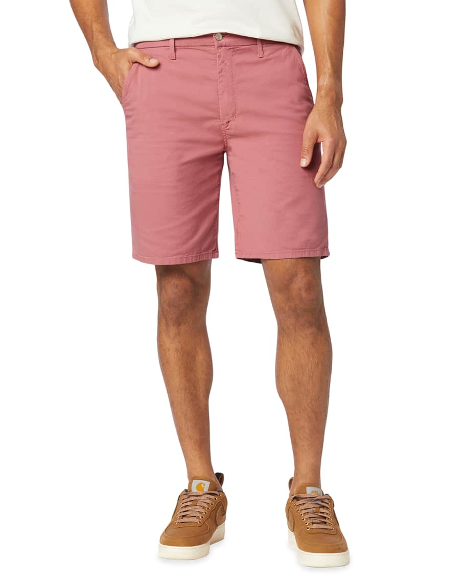 Joe's Jeans Men's Brixton Canvas Trouser Shorts Neiman Marcus
