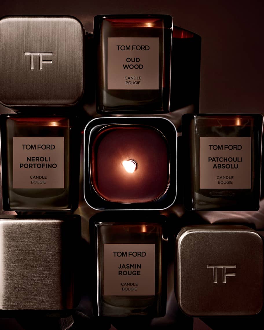 TOM FORD White Suede Candle Neiman Marcus